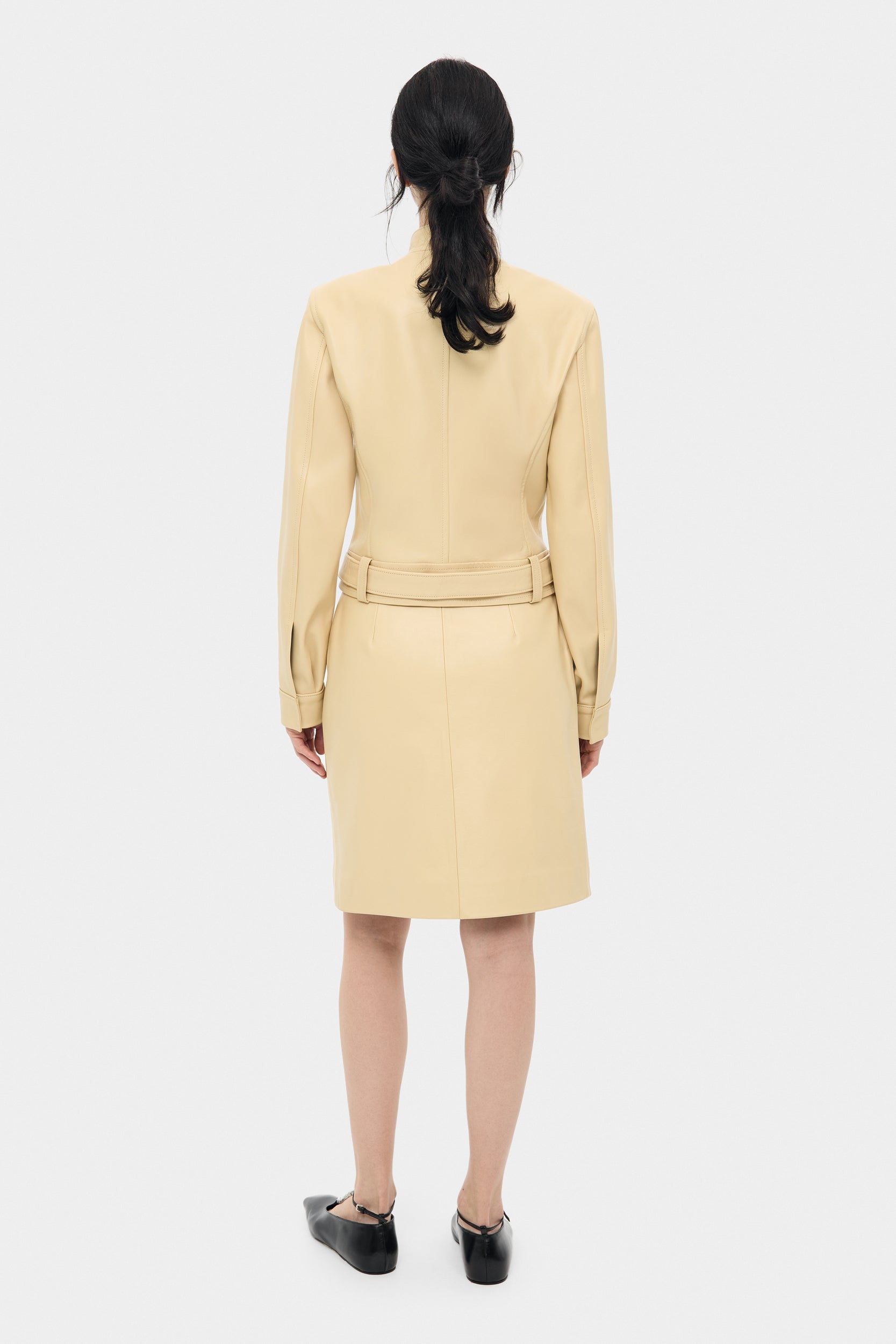 Lila moto jacket