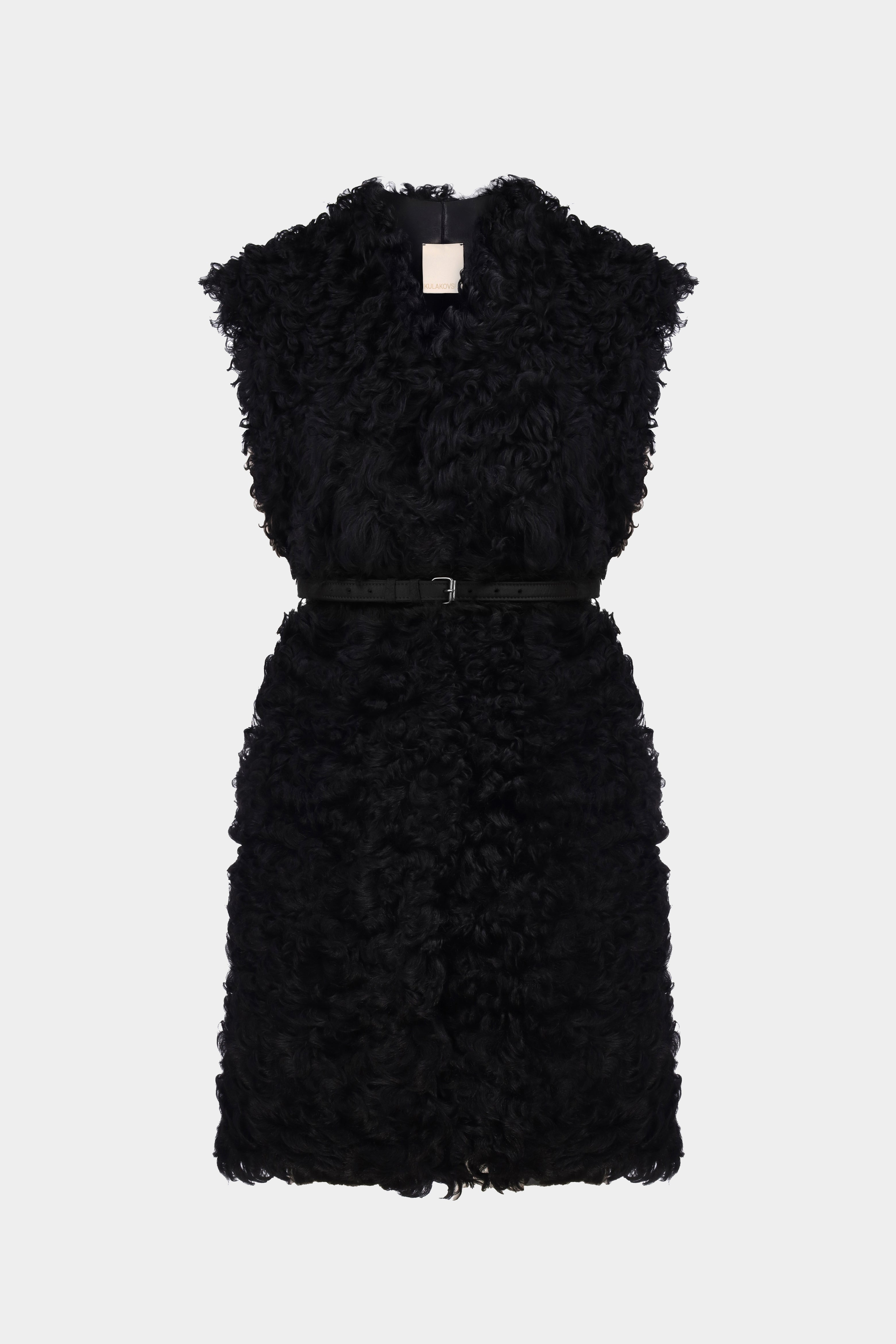 Ravel shearling scarf(W26.30.1)