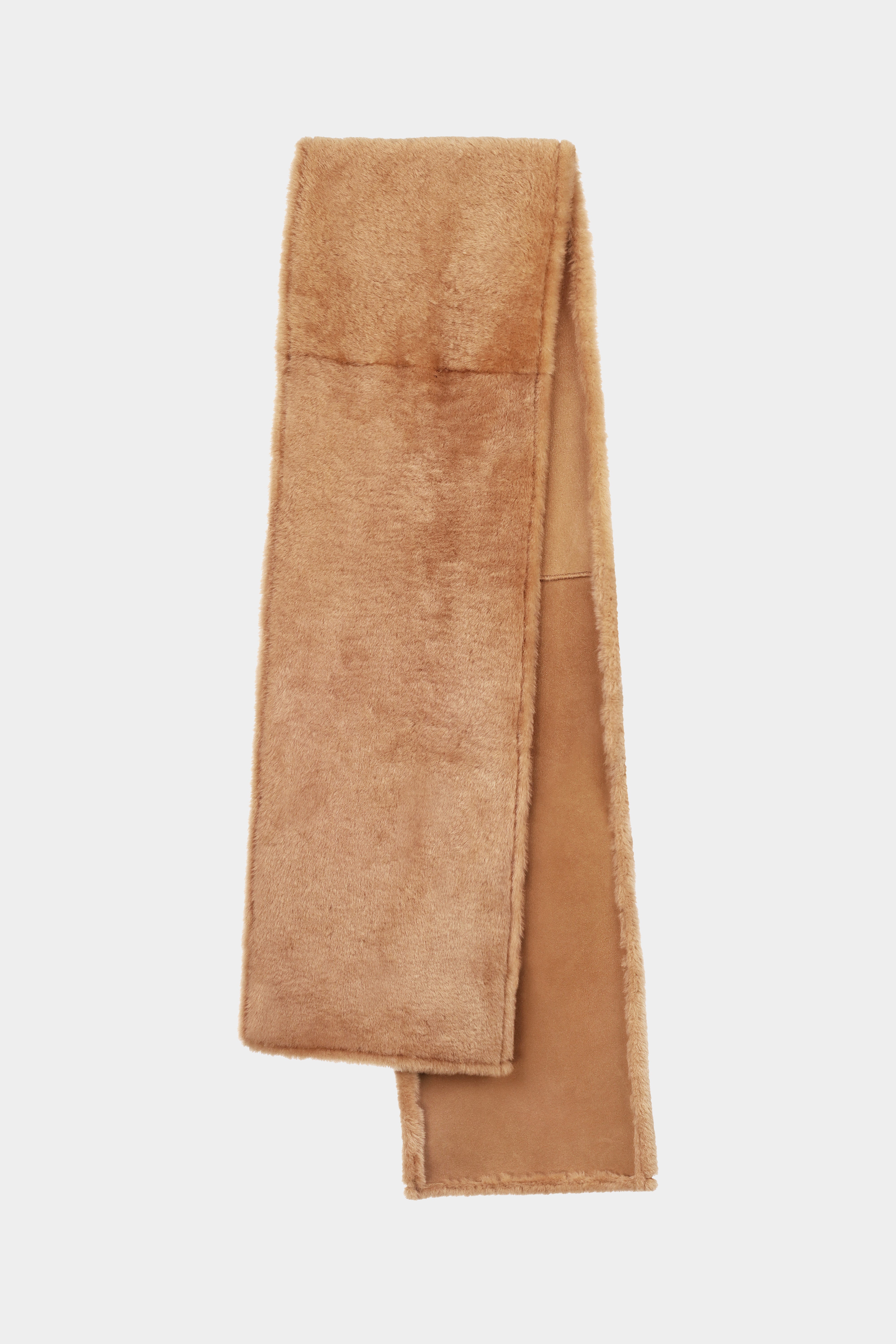 Biarra shearling scarf(W26.29.18)