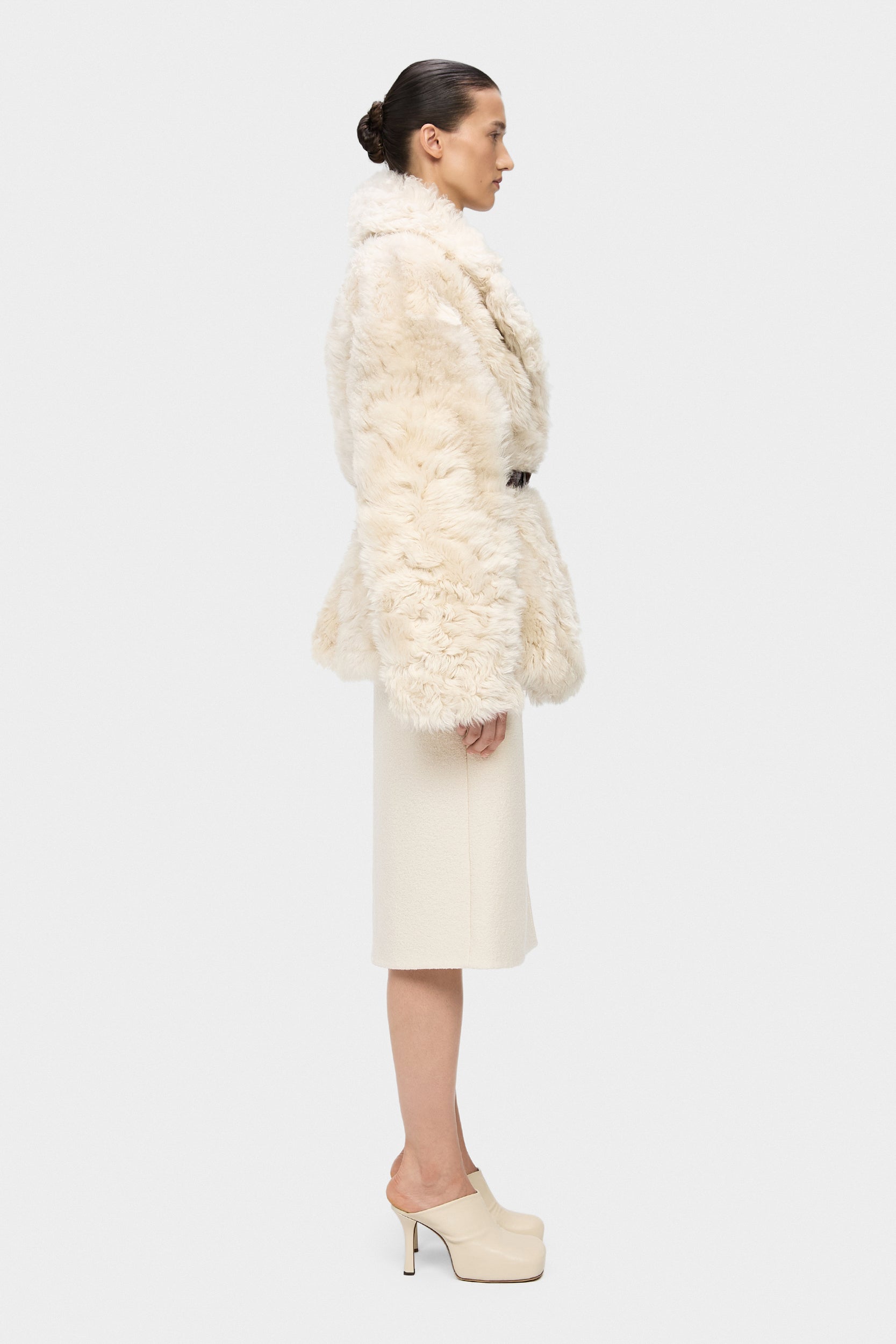 Margot short shearling coat (2222/4)