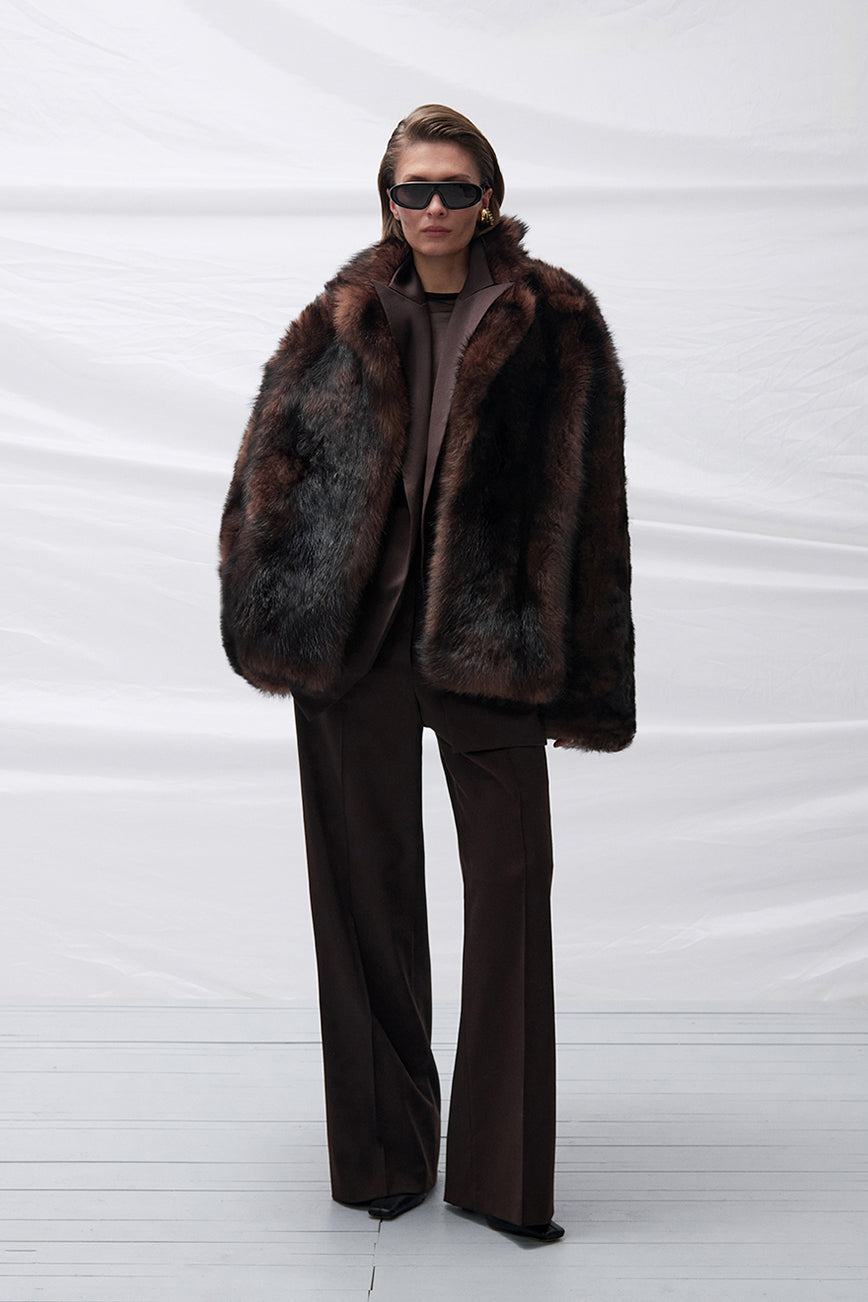 Kess shearling coat(W26.24.1)