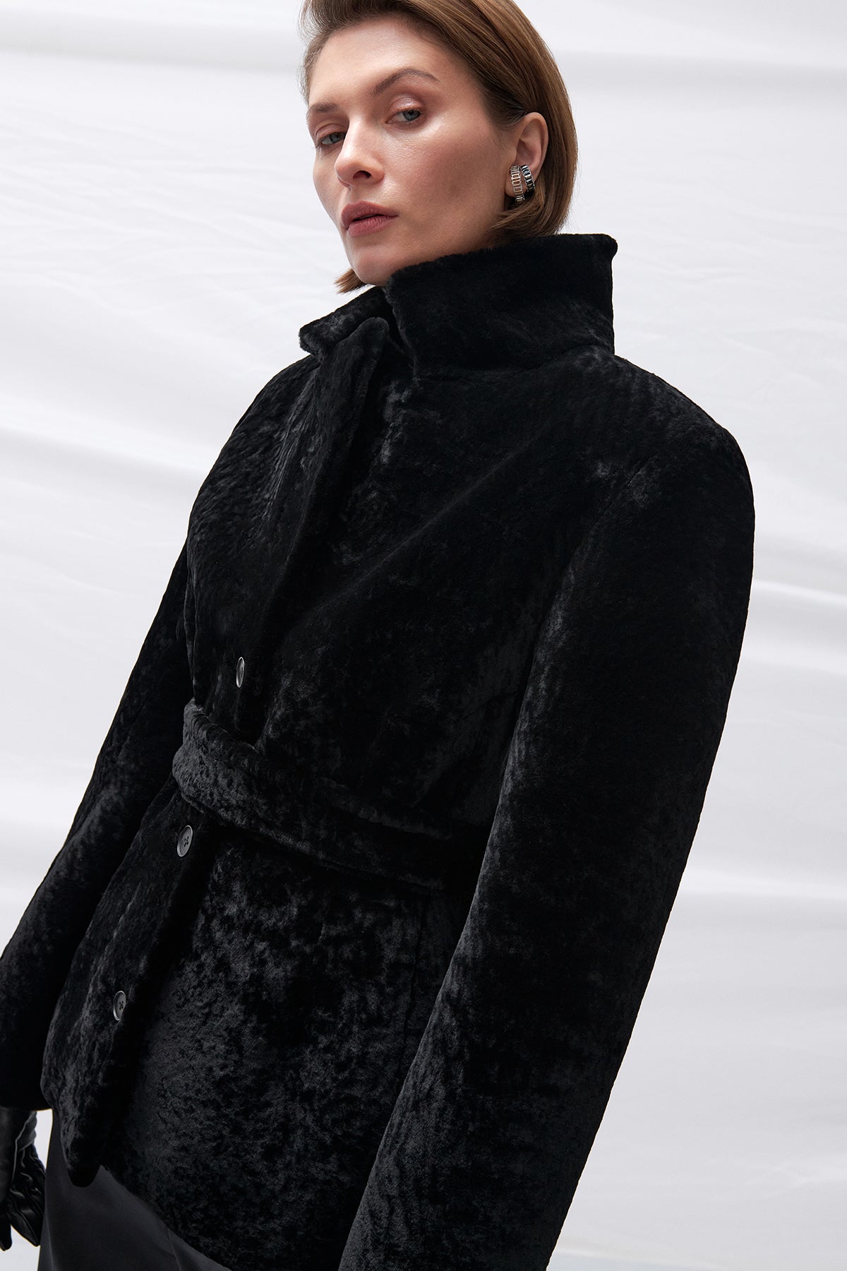 Pella shearling coat(W26.16.1)