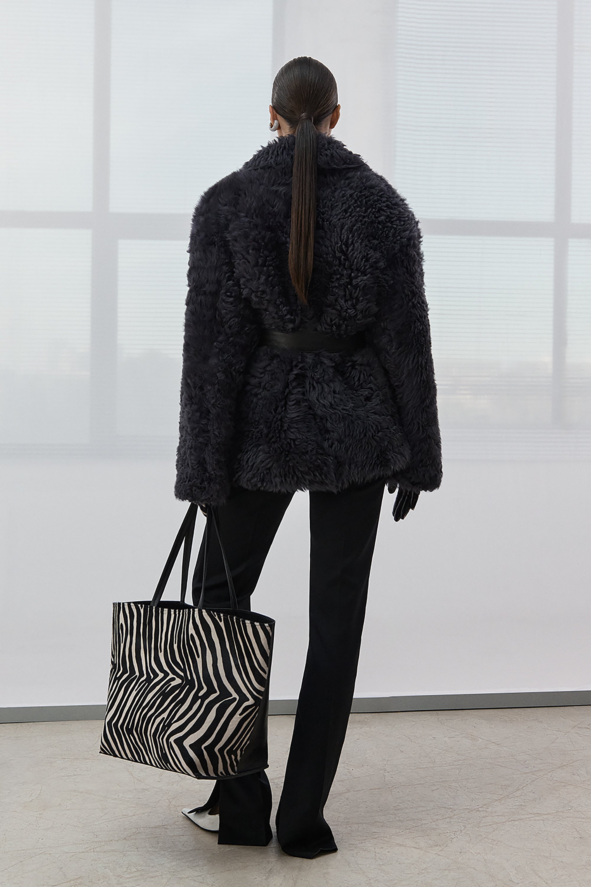 RENEE SHORT SHEARLING COAT(FW26.25.8)