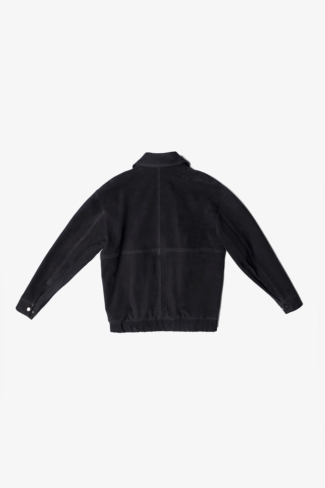 DRIES SUEDE BOMBER JACKET