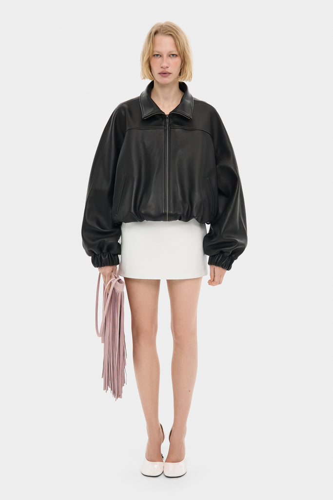 BALR.ZIPPED DOWN BOMBER JACKET BLACKボーラー BALR.ZIPPED DOWN BOMBER JACKET BLACKボーラー