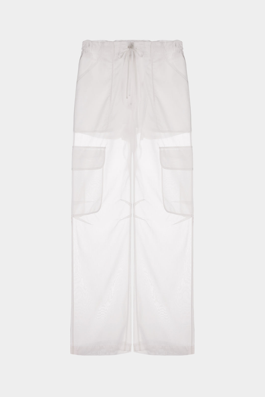 SALI BATISTE CARGO PANTS IN WHITE