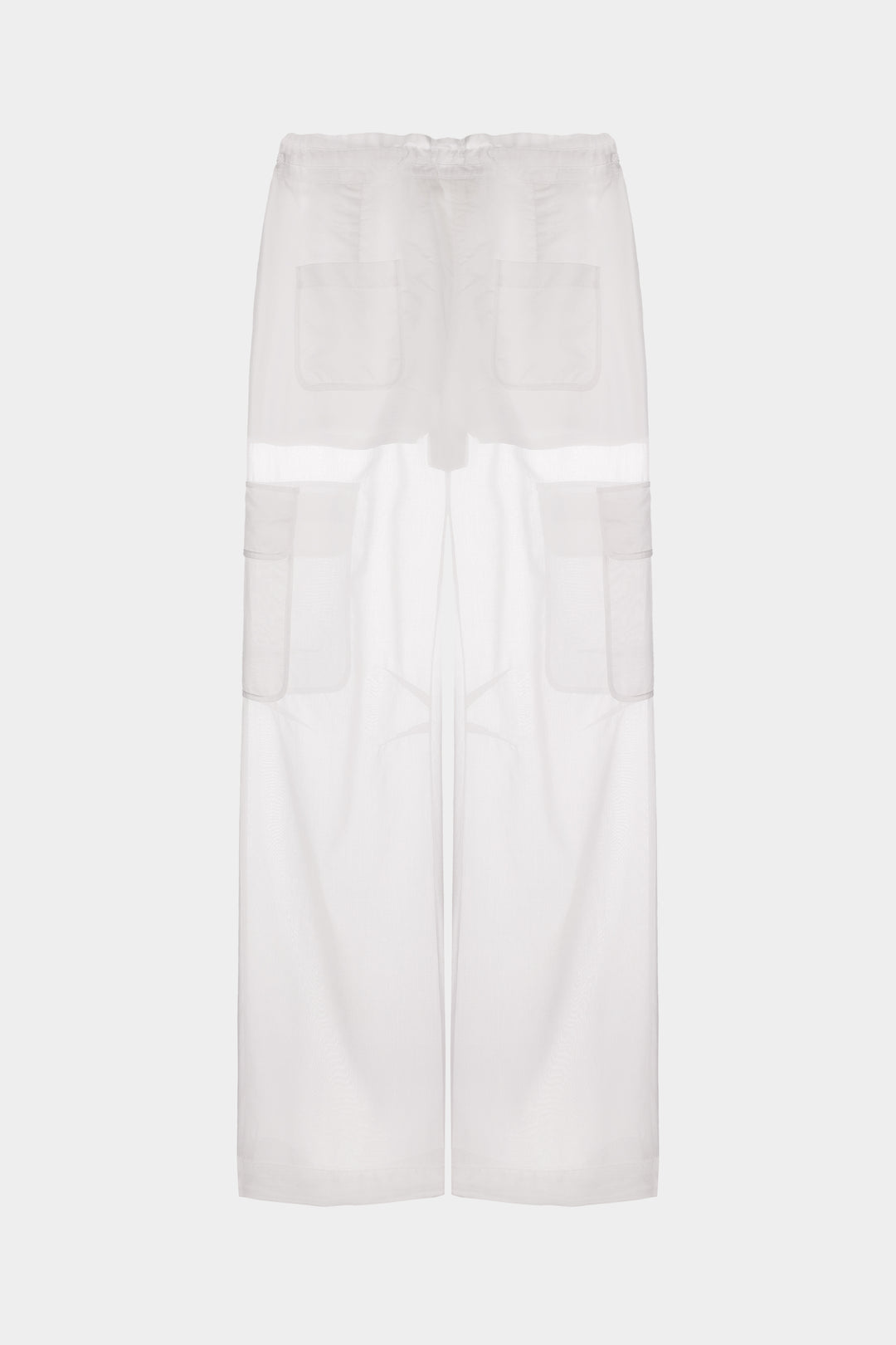 SALI BATISTE CARGO PANTS IN WHITE