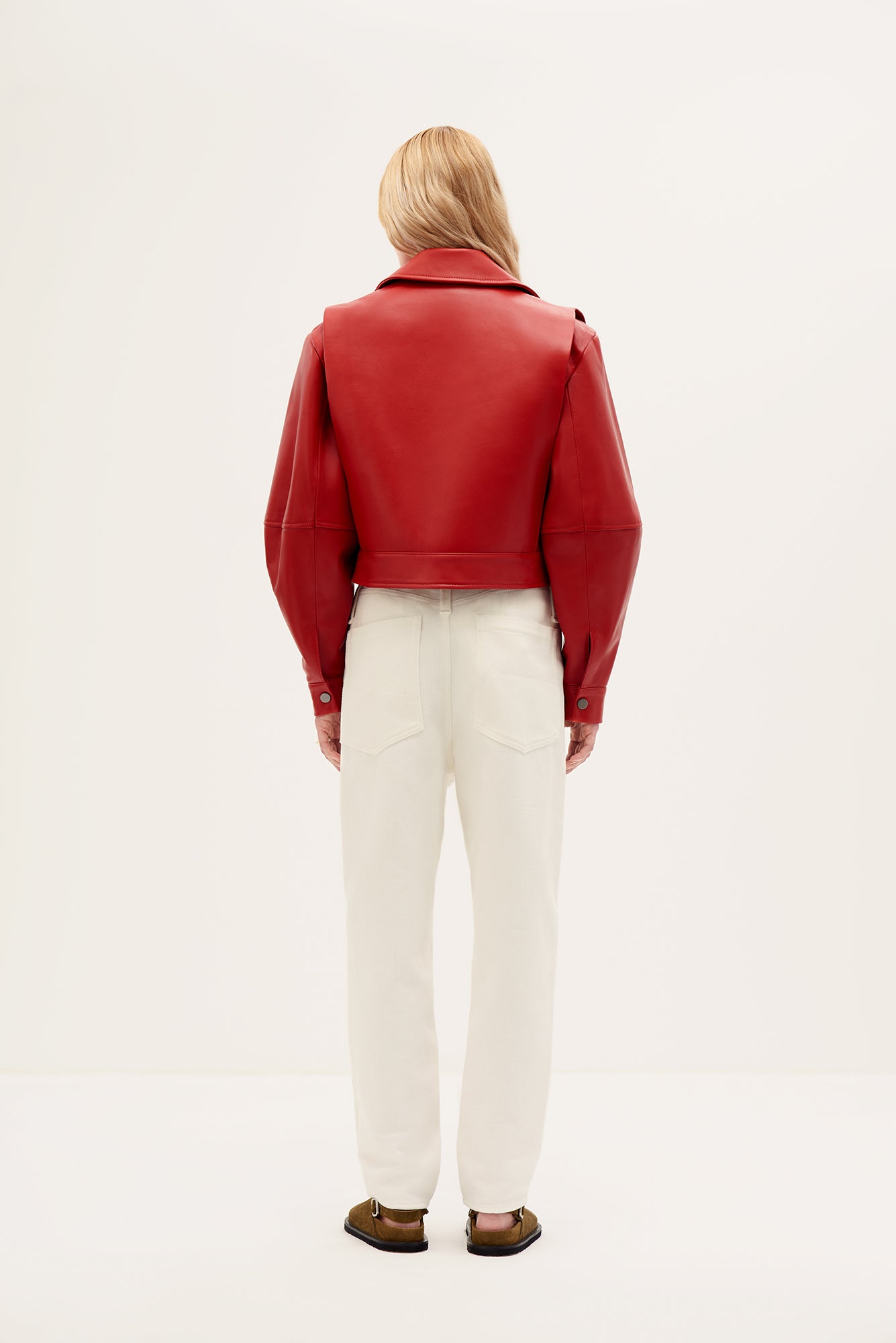 Signature cropped jacket