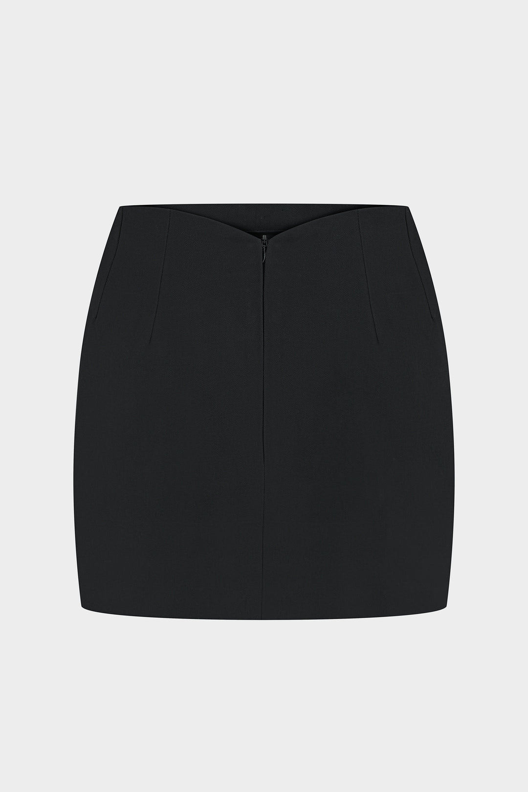 MACY COTTON MINI SKIRT IN BLACK