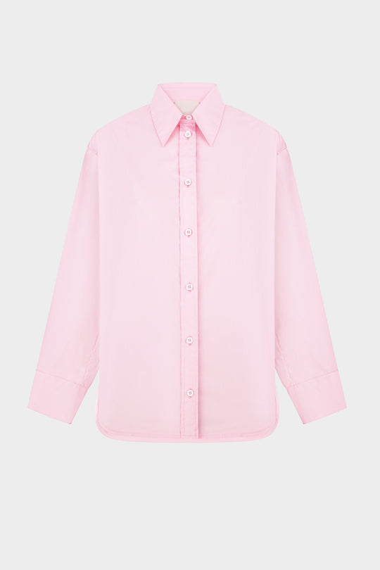 CANDY COTTON SHIRT IN PINK