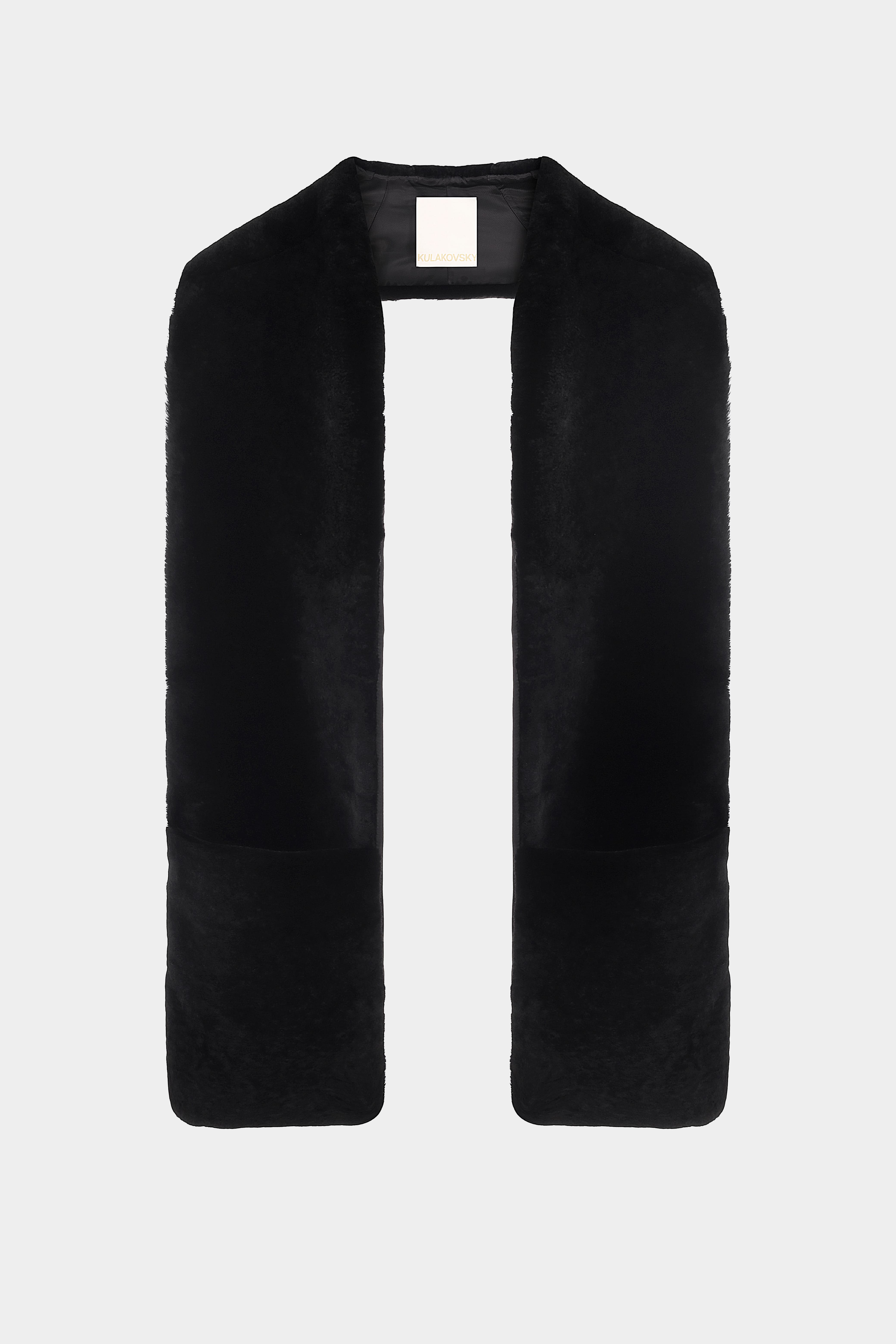 BLAIN SHEARLING SCARF(FW26.36.1)