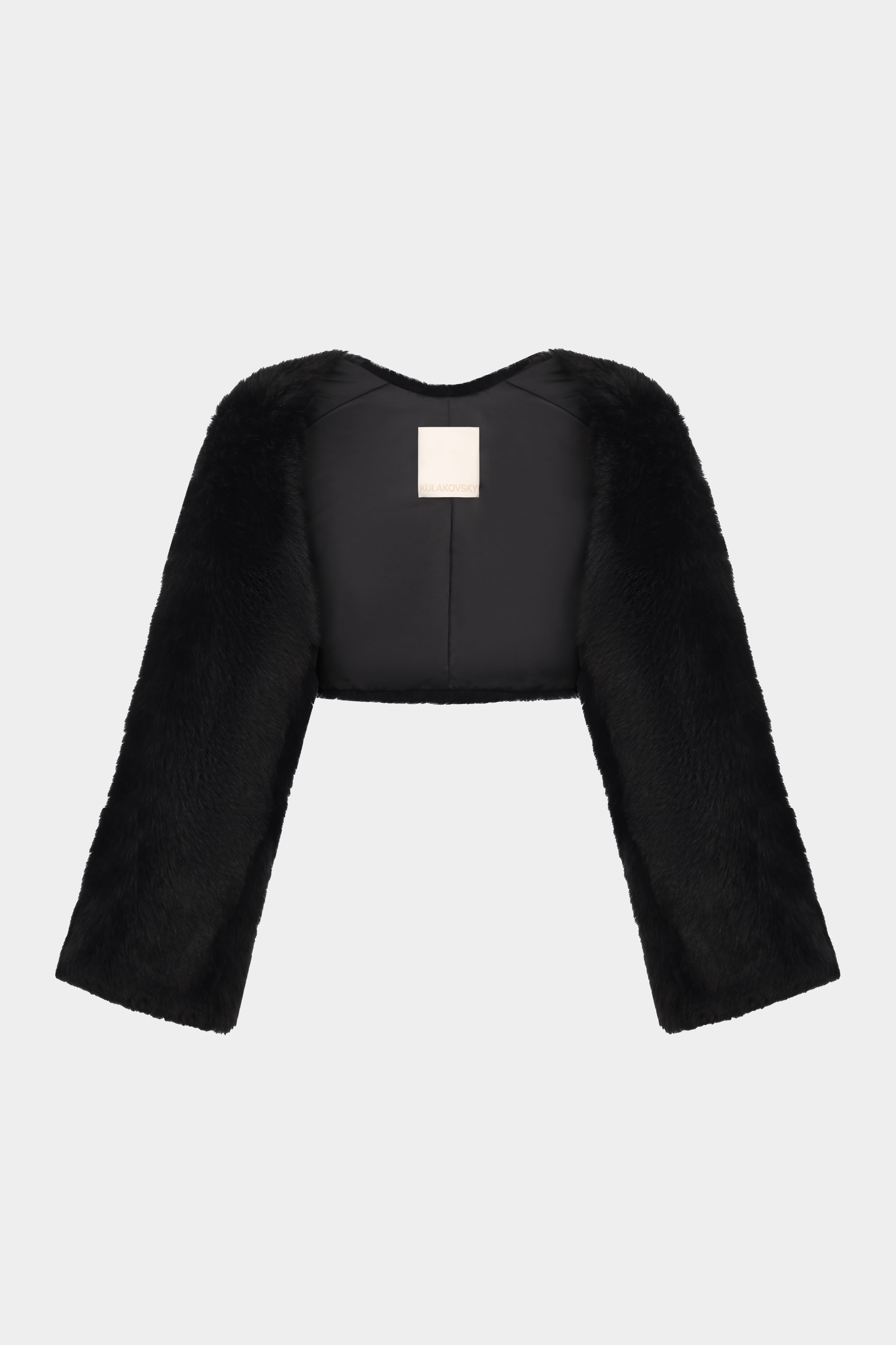 CLAIRE SHEARLING BOLERO COAT(FW26.32.1)