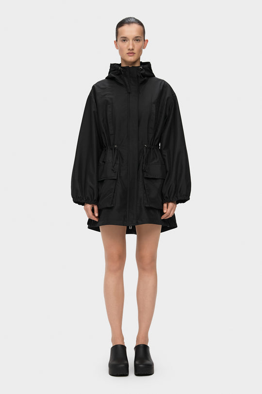 RORY PARKA JACKET IN BLACK