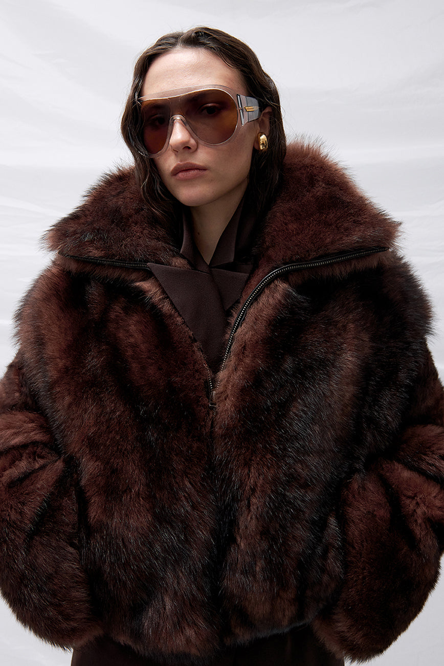 Gaia shearling jacket(W26.1.11)