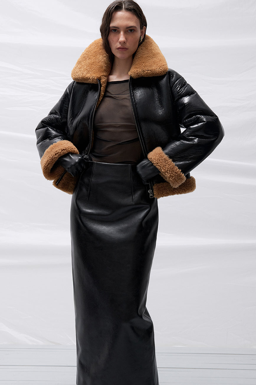 Tera shearling jacket(W26.6.1)