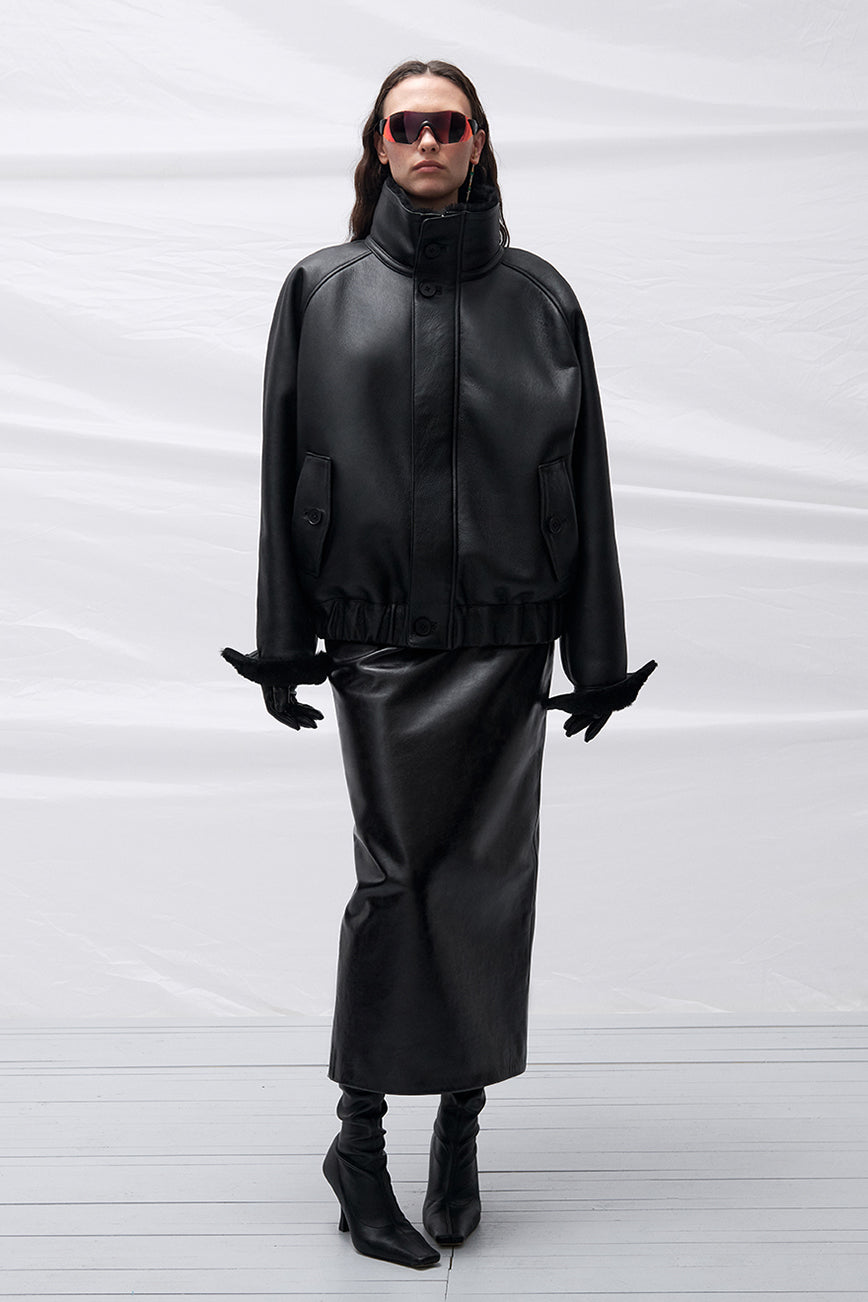 Arden shearling jacket(W26.8.1)