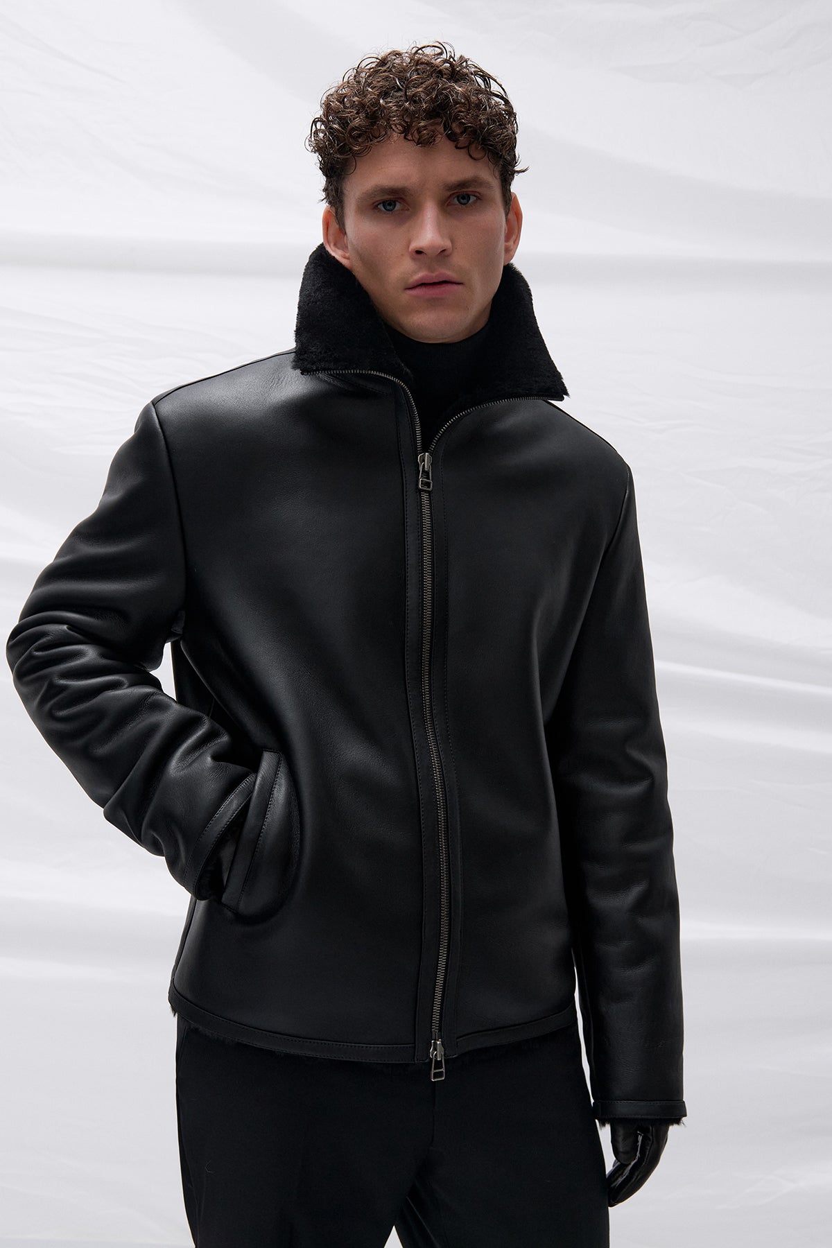 Tarian shearling jacket(W26.7.1)