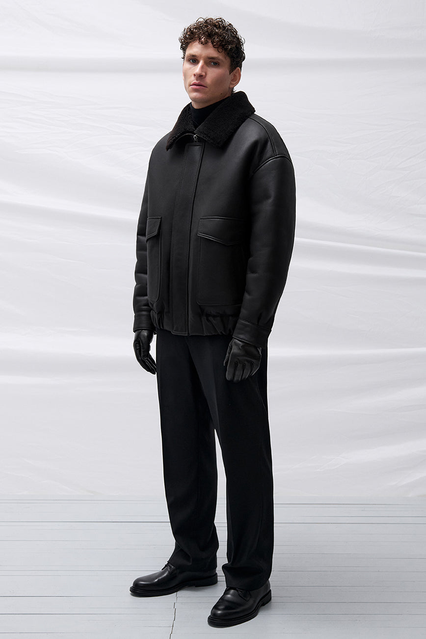 Jackson shearling jacket(W26.9.1)