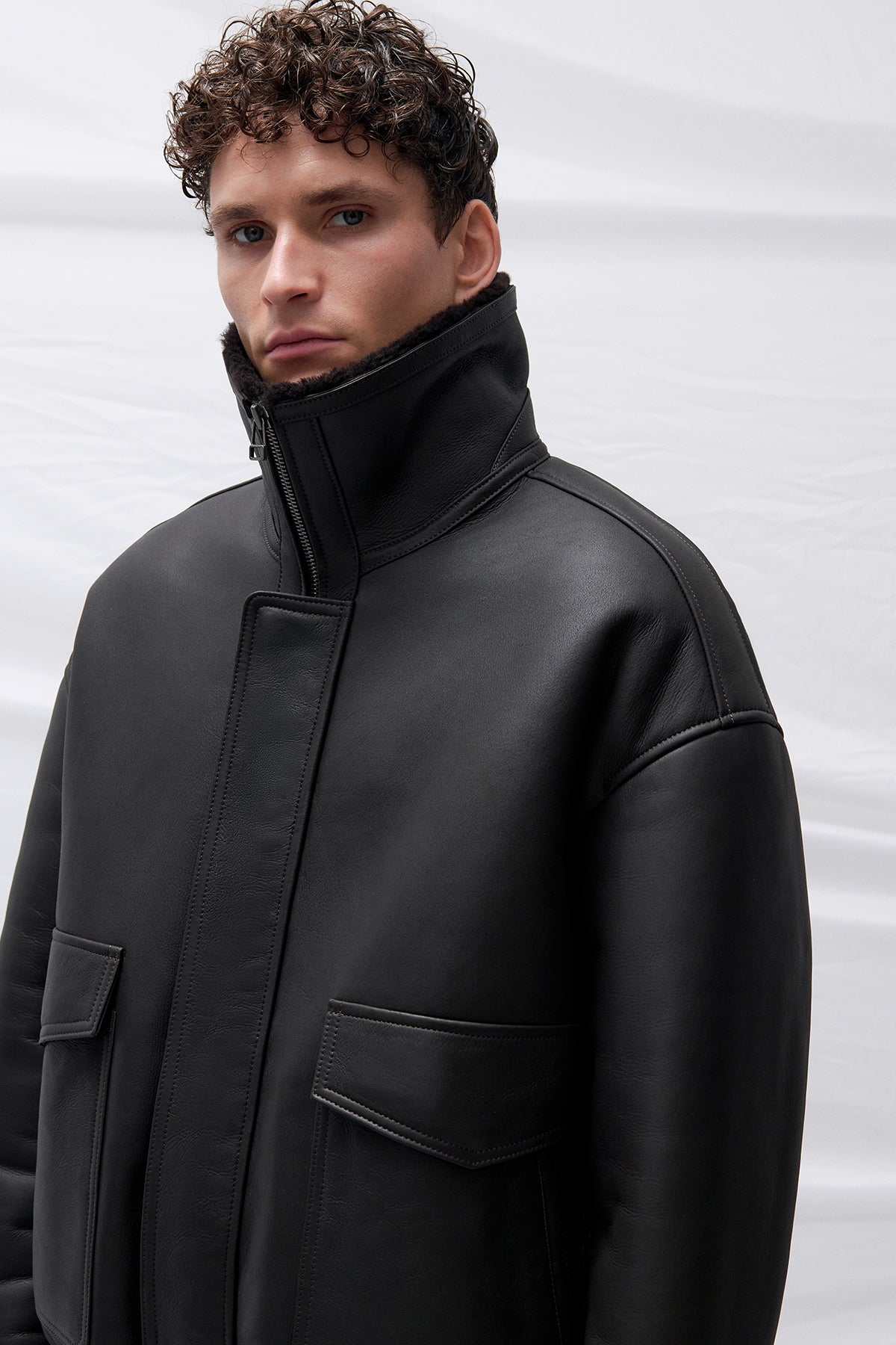 Jackson shearling jacket(W26.9.1)