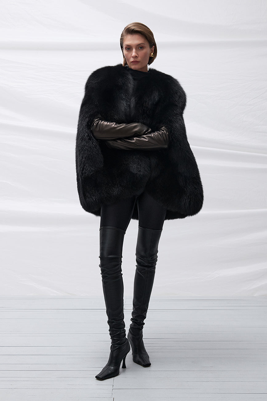 Teya upcycled shearling coat(W26.3.1)