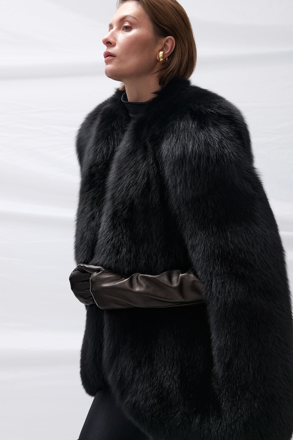 Teya upcycled shearling coat(W26.3.1)