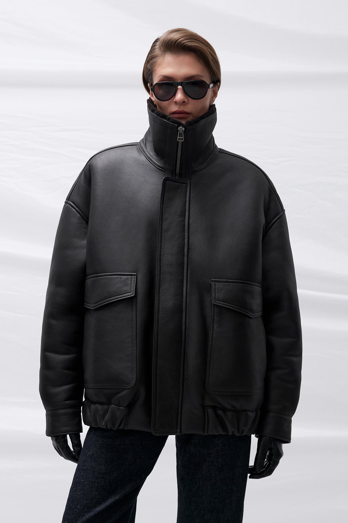 Jackson shearling jacket(W26.9.1)