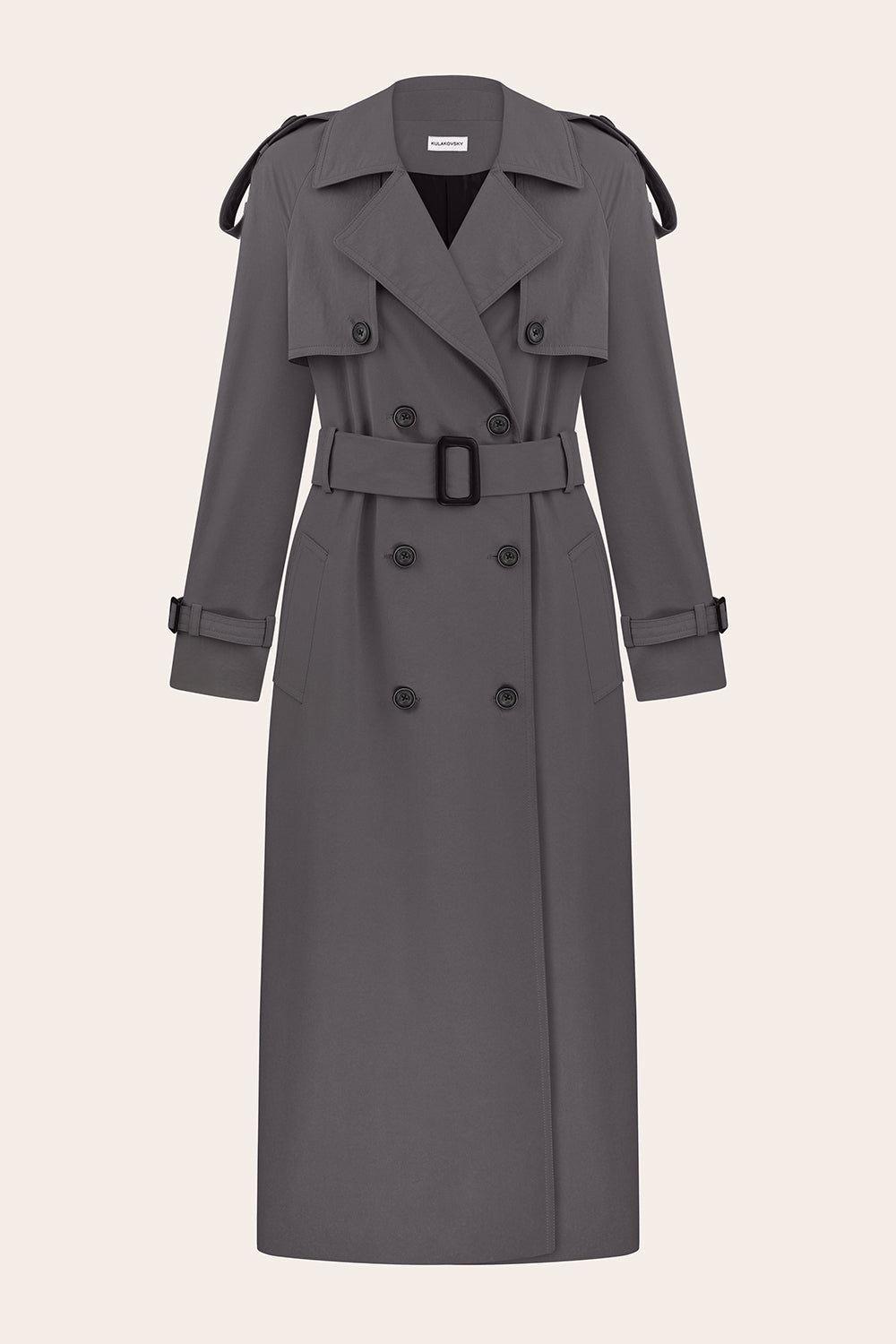 LOYALTY DOUBLE-BREASTED OVERSIZED TRENCH COAT