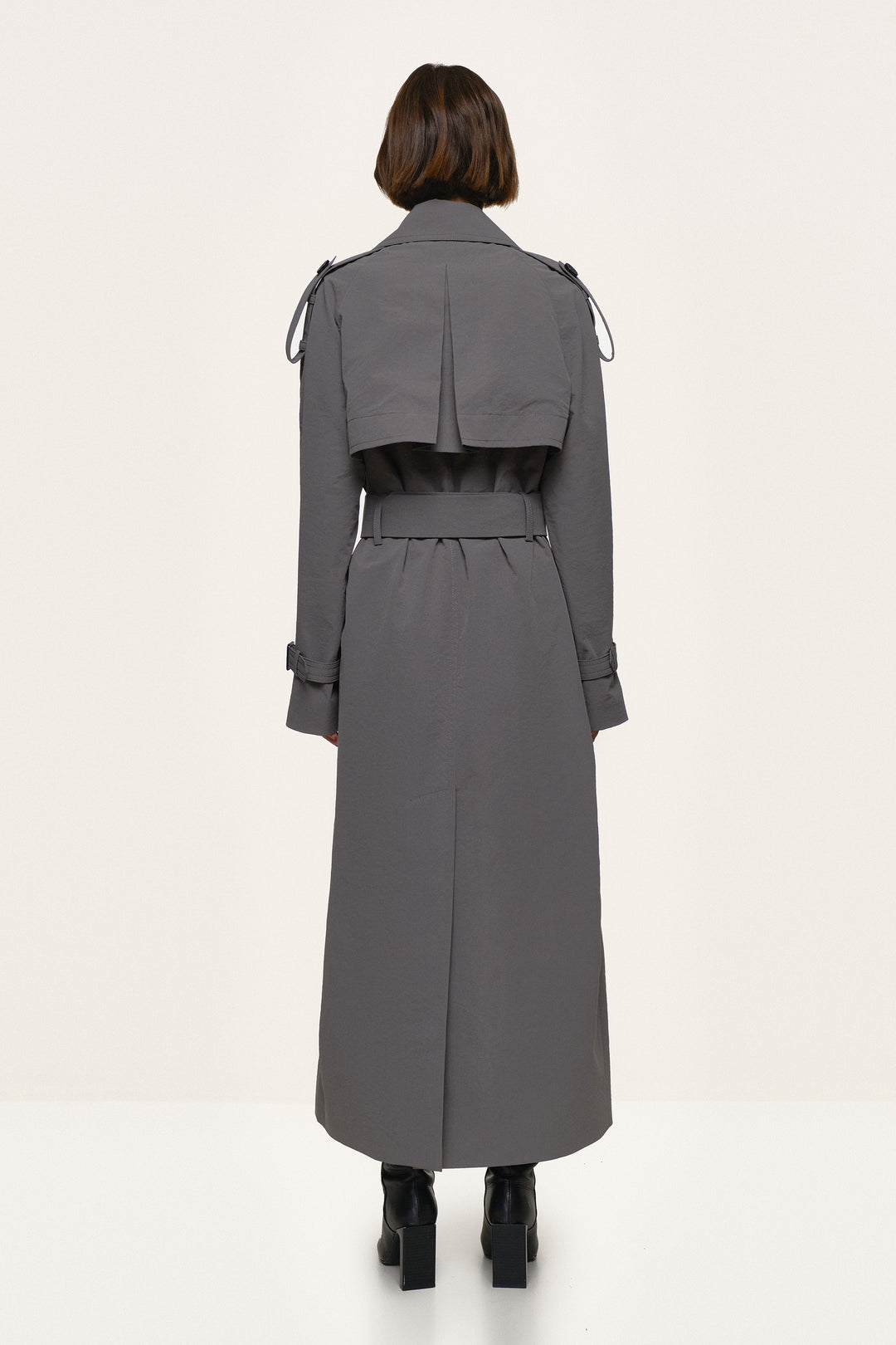 LOYALTY DOUBLE-BREASTED OVERSIZED TRENCH COAT
