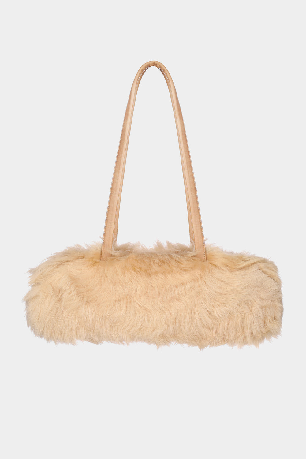 COLETTE SHEARLING BAG IN BEIGE