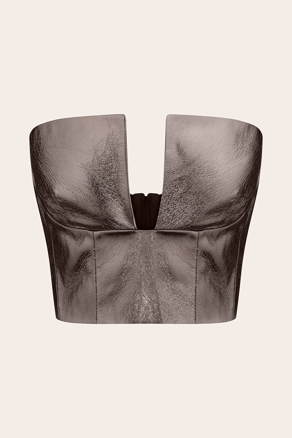 BOLDNESS LEATHER CORSET