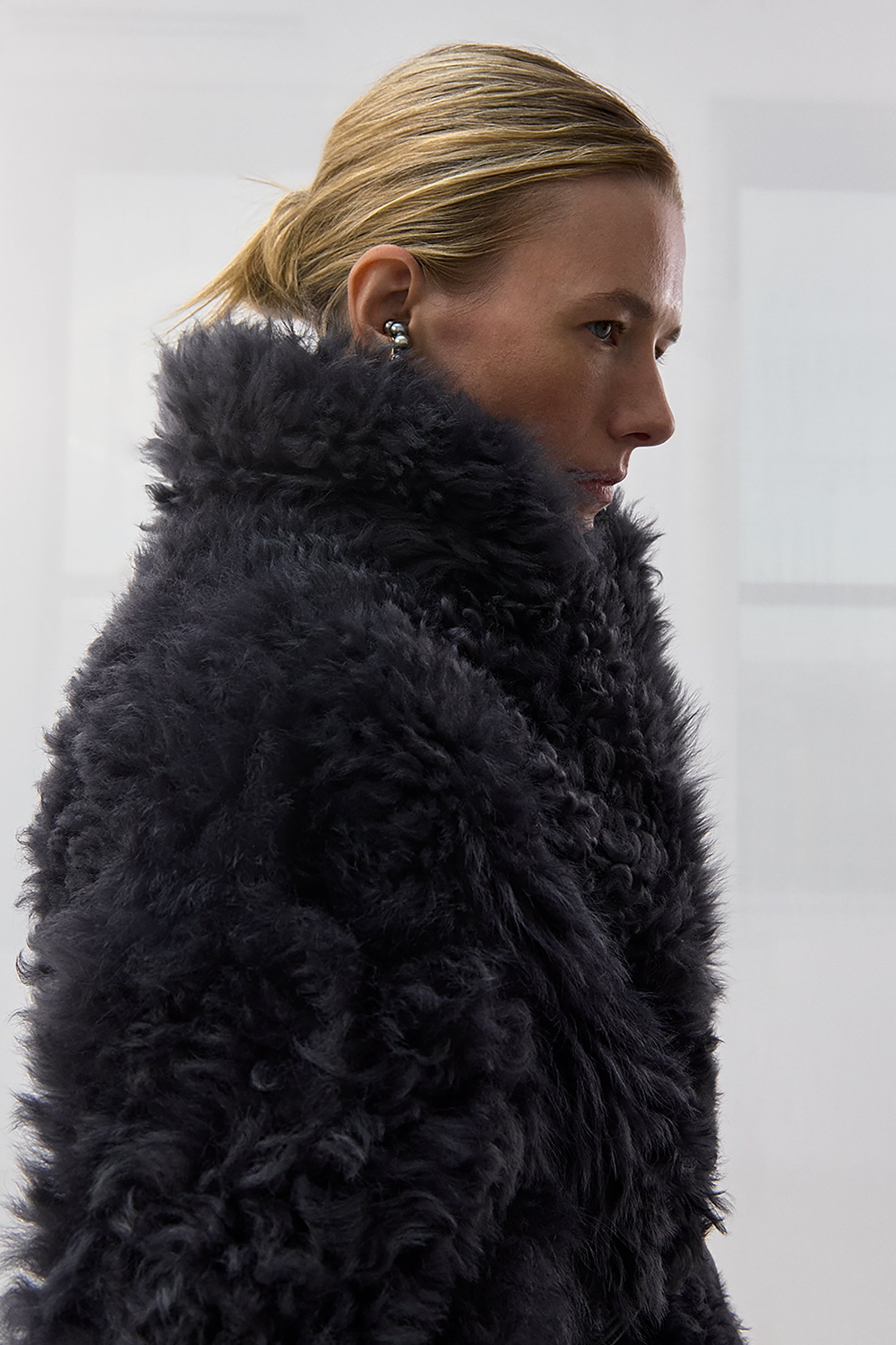 RENEE LONG SHEARLING COAT(FW26.26.8)