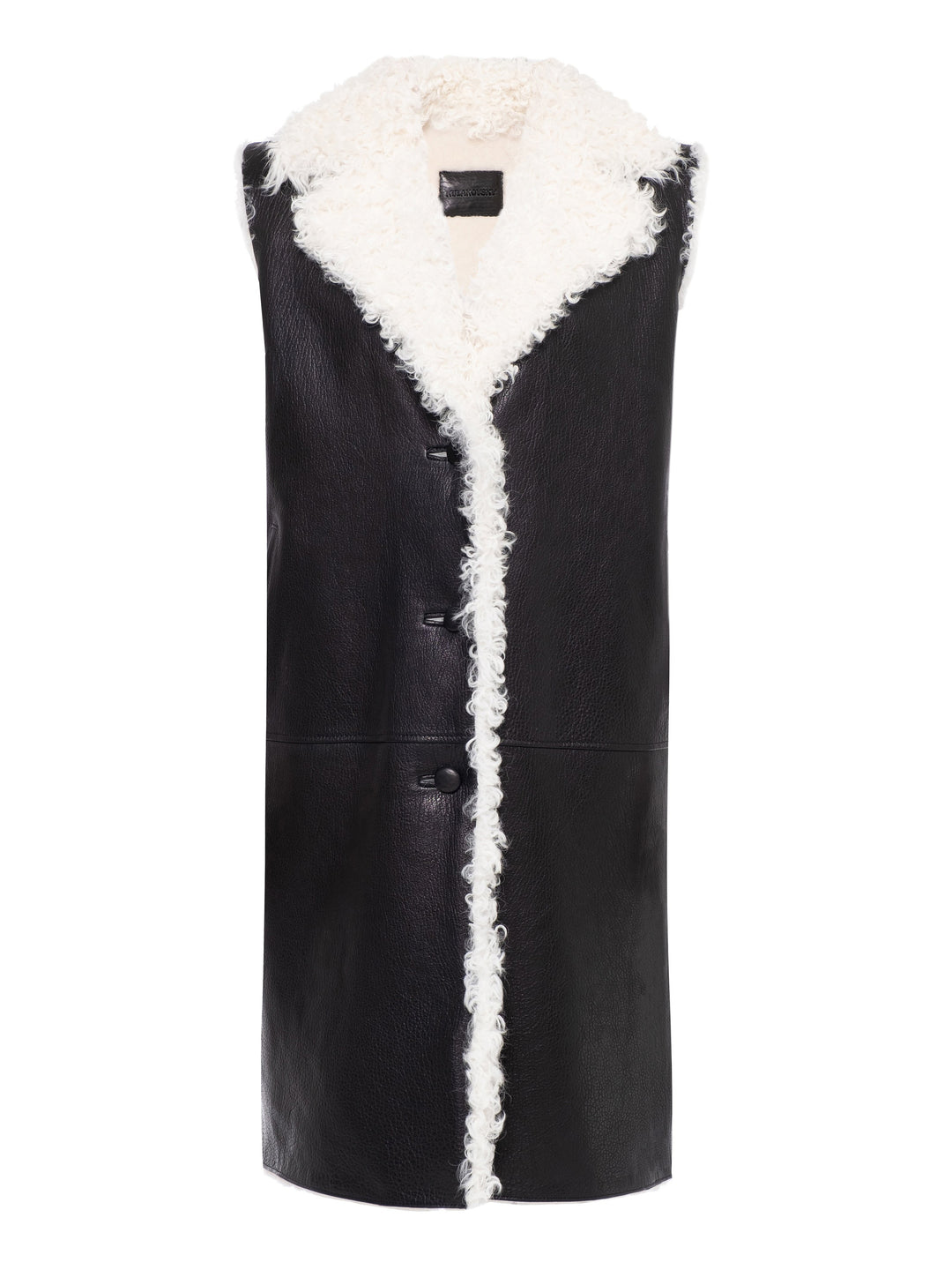 VEST WITH TIGRADO FUR
