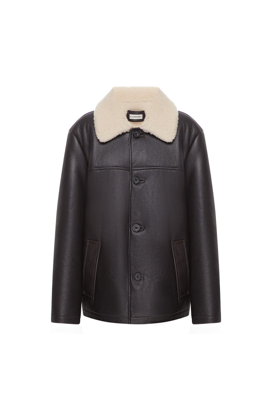 SHEARLING BLOUSON JACKET