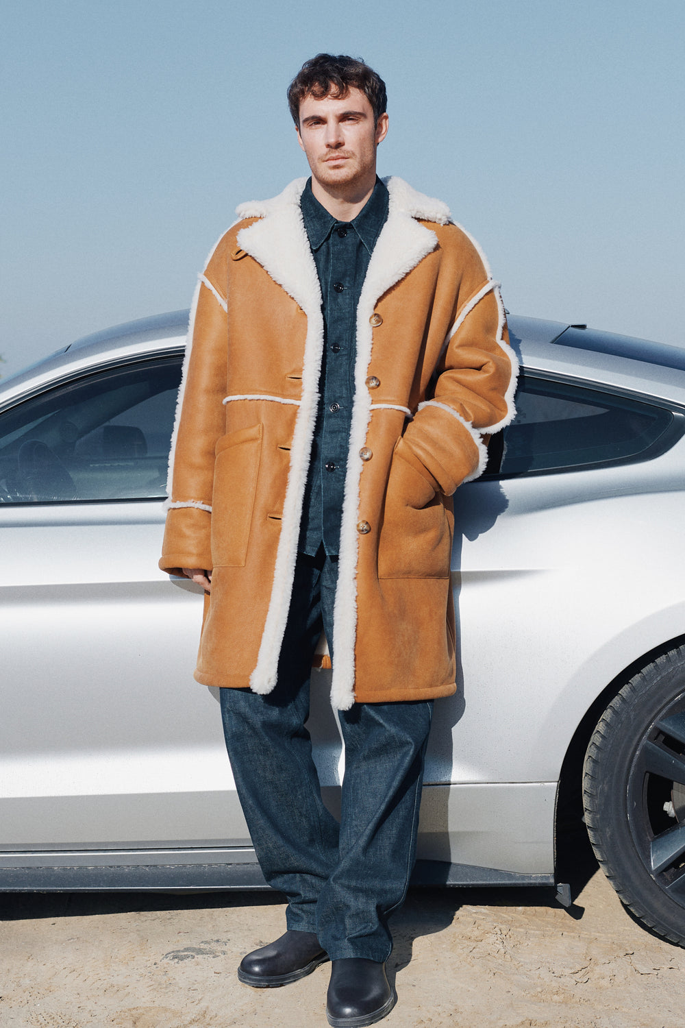 SHEEPSKIN COAT "KOZHUKH"