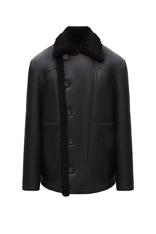 REVERSIBLE SHEARLING JACKET "MRIYA"