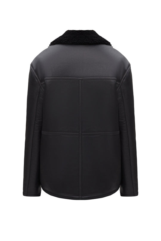 REVERSIBLE SHEARLING JACKET "MRIYA"