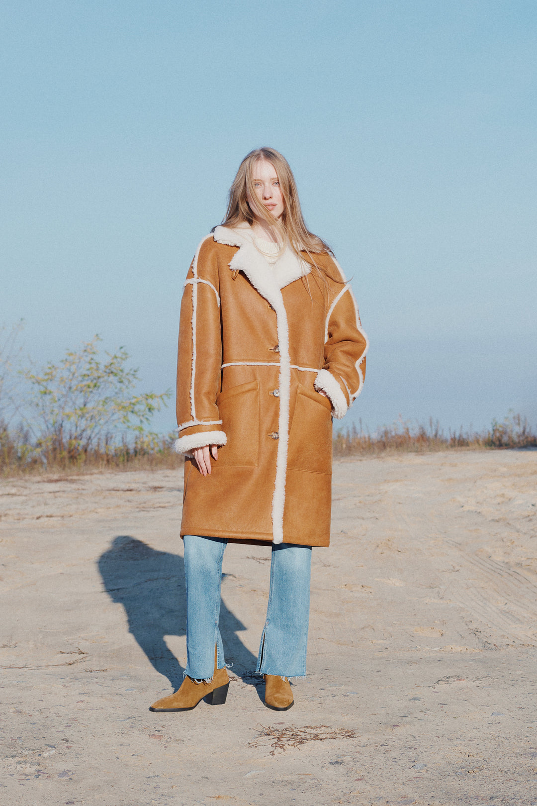 SHEEPSKIN COAT "KOZHUKH"